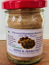 Load image into Gallery viewer, Hing (Asafoetida), Jeera (Cumin) & Black Salt