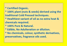 Load image into Gallery viewer, Cold Pressed Gotu kola (Brahmi) Oil - (Certified Organic)