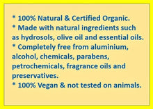Load image into Gallery viewer, Geranium Blend Natural Body Deodorant - Certified Organic