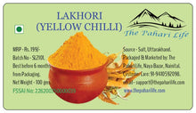 Load image into Gallery viewer, Lakhori (Yellow Chilli) Powder