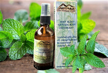 Load image into Gallery viewer, Mint Blend Natural Body Deodorant - Certified Organic