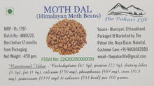 Load image into Gallery viewer, Organic Moth Beans