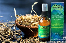 Load image into Gallery viewer, Vetiver Blend Natural Body Deodorant - Certified Organic