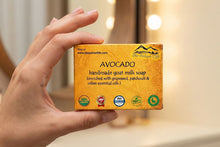 Load image into Gallery viewer, Avocado Goat Milk Soap (Certified Organic Ingredients) - All skin types.