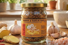 Load image into Gallery viewer, Ginger &amp; Garlic Salt