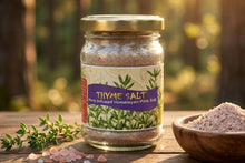Load image into Gallery viewer, Thyme Infused Himalayan Pink Salt