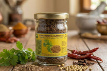 Load image into Gallery viewer, Green Coriander (Dhaniya) &amp; Cumin (Jeera) Salt