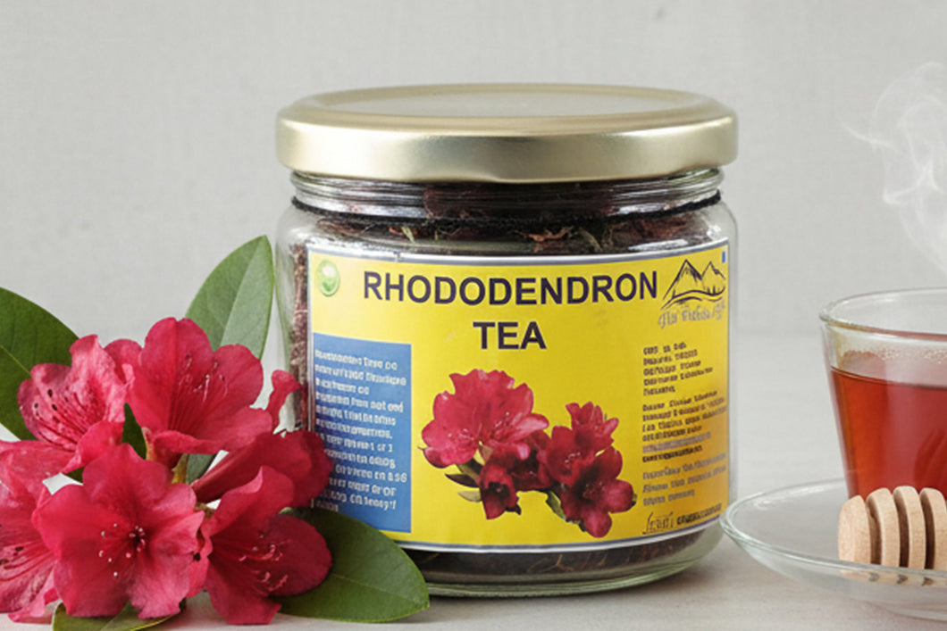 rhododendron tee Rhododendron Tea – The Pahari Life