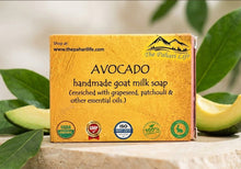 Load image into Gallery viewer, Avocado Goat Milk Soap (Certified Organic Ingredients) - All skin types.
