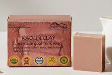 Load image into Gallery viewer, Kaolin Clay Goat Milk Soap (Certified Organic Ingredients) - Sensitive Skin.
