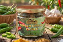 Load image into Gallery viewer, Pahari Homemade Green Chilli Pickle