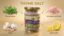 Load image into Gallery viewer, Thyme Infused Himalayan Pink Salt