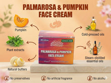 Load image into Gallery viewer, Palmarosa &amp; Pumpkin Face Cream (Normal Skin) - Certified Organic