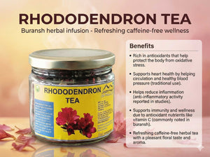 Rhododendron Tea – The Pahari Life