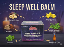 Load image into Gallery viewer, Sleep well Balm - 100% Natural &amp; Certified Organic Ingredients