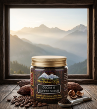 Load image into Gallery viewer, Cocoa &amp; Coffee Scrub  - (100% Natural Ingredients)