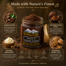 Load image into Gallery viewer, Cocoa &amp; Coffee Scrub  - (100% Natural Ingredients)