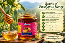 Load image into Gallery viewer, Eucalyptus Honey - 100% Pure &amp; Natural