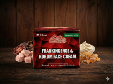 Frankincense & Kokum Face Cream (Normal Skin) - Certified Organic
