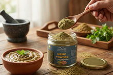 Load image into Gallery viewer, Hemp (Bhang) Protein Powder (Hand Ground Hemp Seeds)