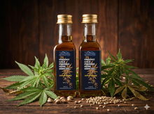 Load image into Gallery viewer, Cold Pressed Hemp Seed Oil - (Certified Organic)