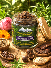 Load image into Gallery viewer, Hemp Seeds Scrub (100% Natural Ingredients)