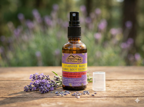 Lavender Blend Natural Body Deodorant - Certified Organic