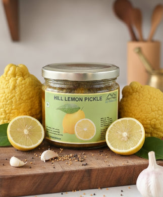 Homemade Pahari Lemon Pickle