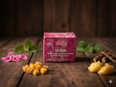 Lip Balm with Mango Butter - 100% Natural & Certified Organic Ingredients