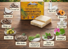 Load image into Gallery viewer, Mango Butter Goat Milk Soap - Cold Pressed &amp; Certified Organic