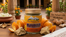 Load image into Gallery viewer, Orange Peel &amp; Multani Mitti Scrub (100% Natural Ingredients)
