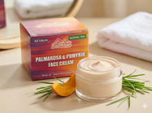 Load image into Gallery viewer, Palmarosa &amp; Pumpkin Face Cream (Normal Skin) - Certified Organic