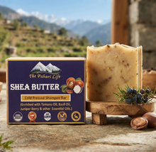Load image into Gallery viewer, Shea Butter Goat Milk Shampoo Bar - Cold Pressed &amp; Certified Organic