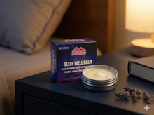 Load image into Gallery viewer, Sleep well Balm - 100% Natural &amp; Certified Organic Ingredients