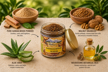 Load image into Gallery viewer, Sandalwood Scrub (100% Natural Ingredients)