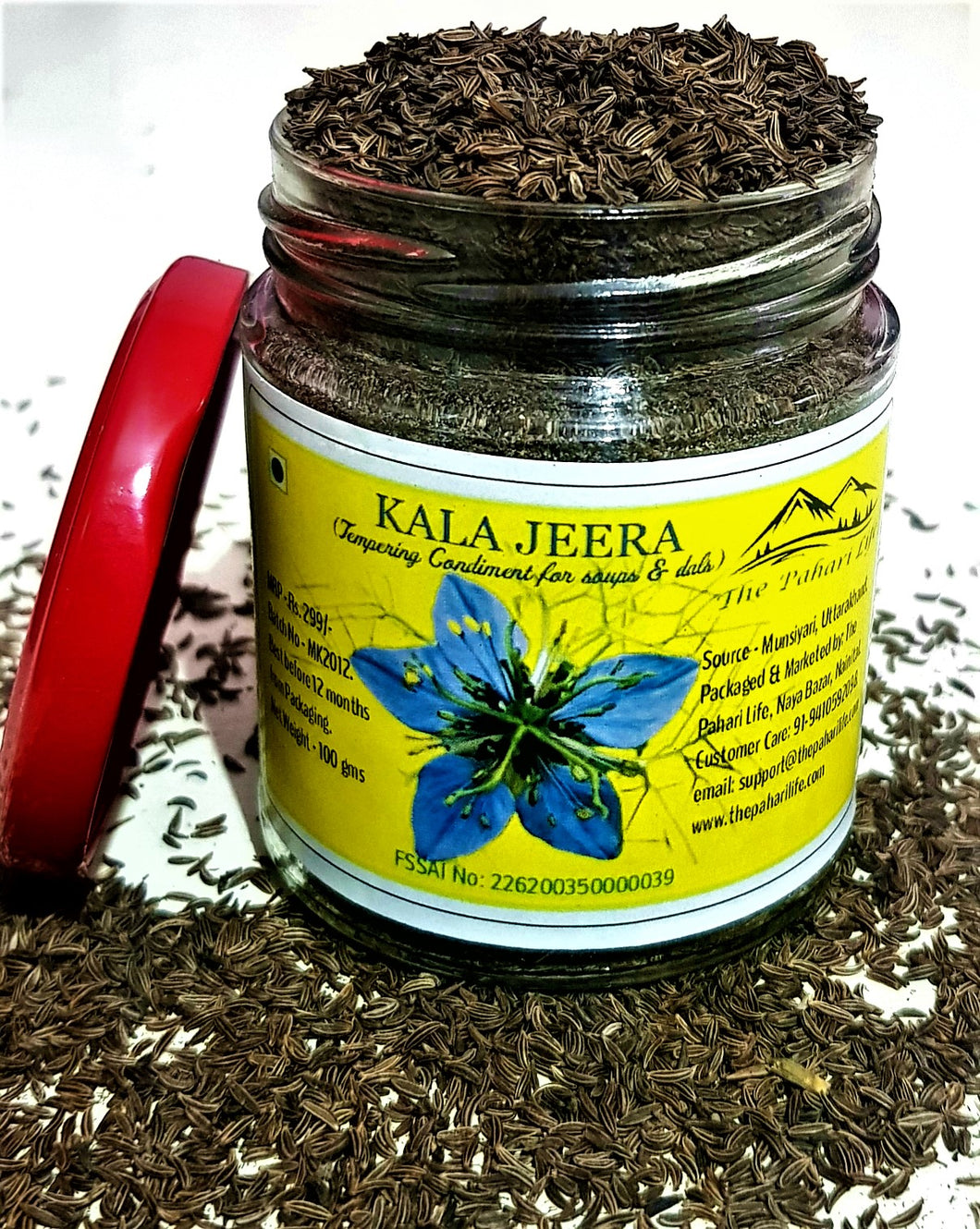 Organic Black Caraway (Kala Jeera)