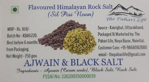 Ajwain (Carom) & Black Salt