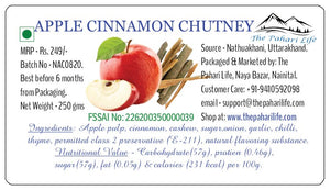 Apple Cinnamon Chutney