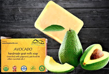 Load image into Gallery viewer, Avocado Goat Milk Soap (Certified Organic Ingredients) - All skin types.