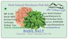 Load image into Gallery viewer, Basil Infused Himalayan Pink Salt