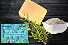 Load image into Gallery viewer, Bentonite Clay Goat Milk Soap (Certified Organic Ingredients) - Oily Skin.