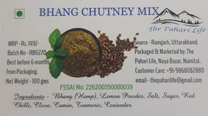 Bhang Chutney Mix