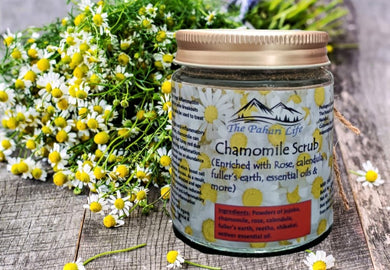 Chamomile Scrub - 100% Natural & Organic.