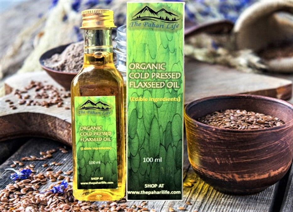 Cold Pressed Flaxseed Oil (Certified Organic)
