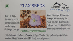 Organic Himalayan Flax Seeds (Alsi)
