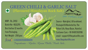 Green Chilli & Garlic Salt