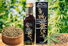 Load image into Gallery viewer, Cold Pressed Hemp Seed Oil - (Certified Organic)