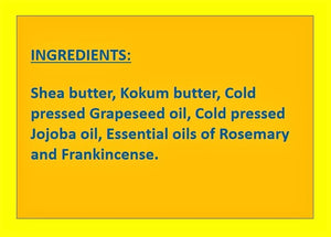 Frankincense & Kokum Face Cream (Normal Skin) - Certified Organic