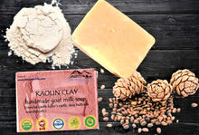 Load image into Gallery viewer, Kaolin Clay Goat Milk Soap (Certified Organic Ingredients) - Sensitive Skin.