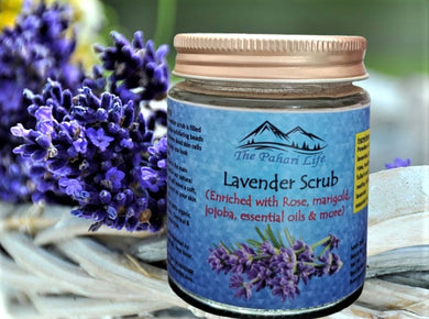 Lavender Scrub - 100% Natural & Organic.